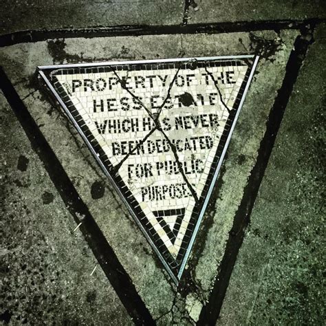 The Hess Triangle - New York's Smallest Piece of Property