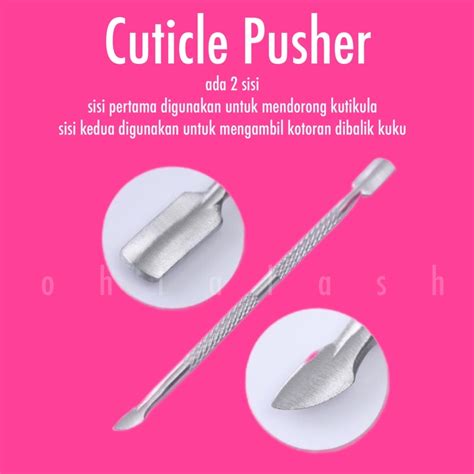 Jual Cuticle Pusher Born Pretty Alat Kutikula Nail Pusher Shopee