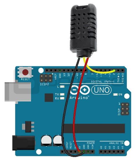 Dht Am Temperature Humidity Sensor With Arduino Off