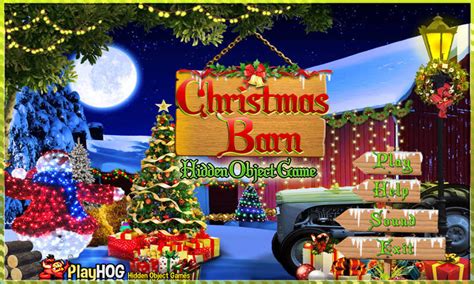 Playhog 237 Hidden Object Games Free New Christmas Barn App On