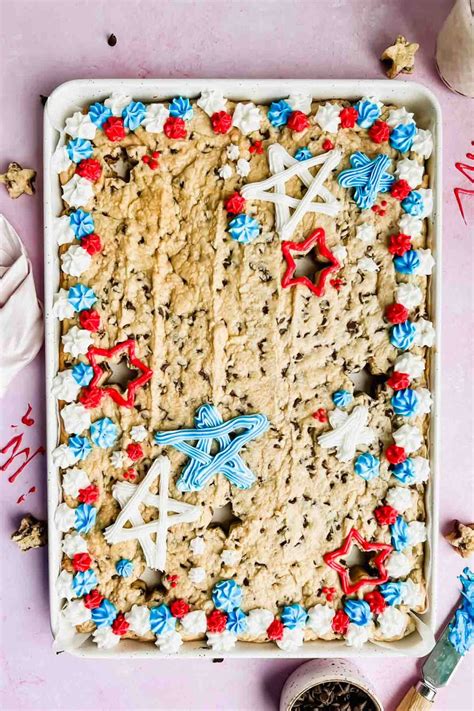 Th Of July Cookie Cake A Paige Of Positivity