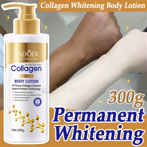 SADOER Collagen Body Lotion Effective Whitening Lotion Moisturizing