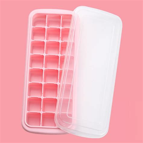 Moule Moule En Silicone Avec Couvercle Amovible Plateau De Cubes De