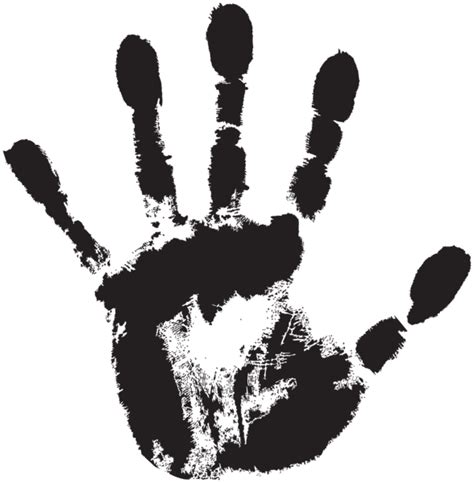 Handprint Transparent PNG Clip Art Image | Clip art, Art images, Free ...