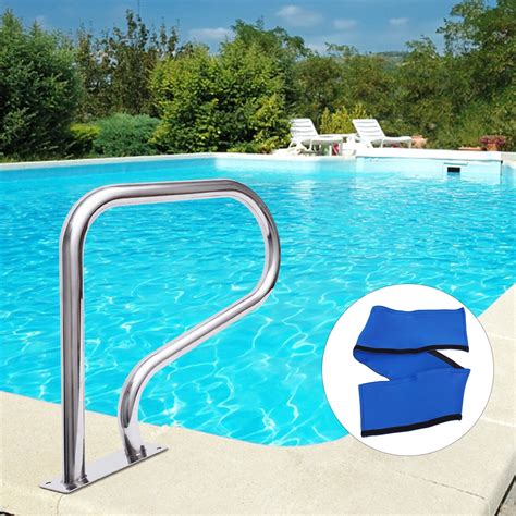 Swimming Pool Security Steps Handrail Yard Garden Outdoor Pool Ladders