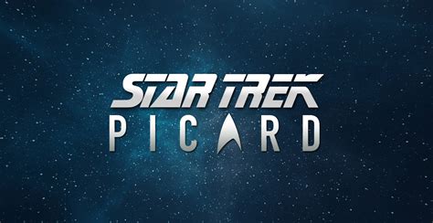 The Star Trek Picard logo reinmagined... ever since the series came out ...