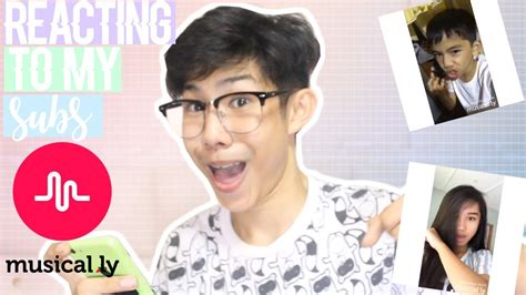 REACTING TO MY SUBSCRIBERS MUSICAL LYS Pt 3 NAKAKATAWA UNG MGA