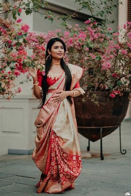 Pin By Saifunnaher Kusum On Saree Bengali Wedding Saree Look