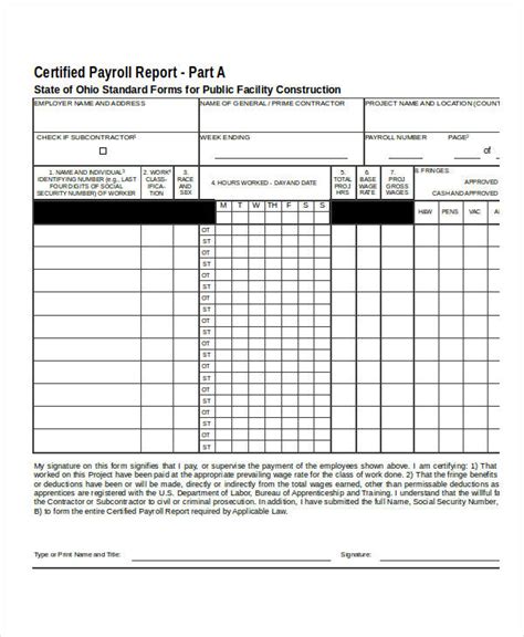 Excel Fillable Payroll Form - Printable Forms Free Online