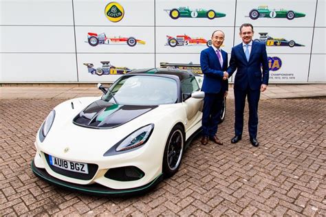 Британскую компанию Lotus возглавил китаец — Авторевю