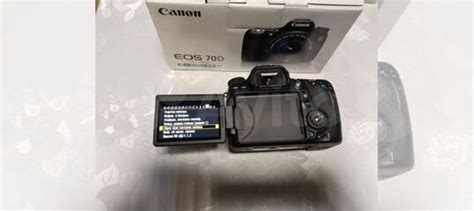 Canon EOS 70d body купить в Москве Электроника Авито