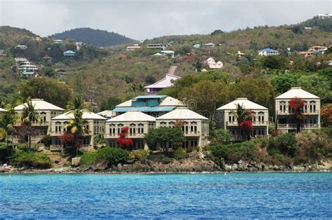 St. John s Island Resorts stock image. Image of virgin - 5469757