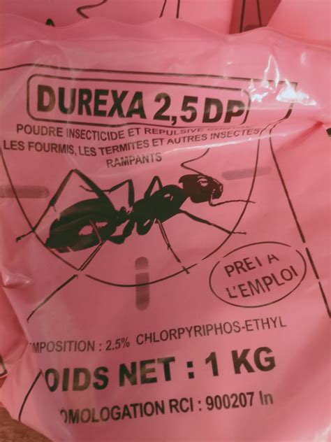 Poudre Insecticide Durexa Dp Kg Fourmis Termites Serpents Et