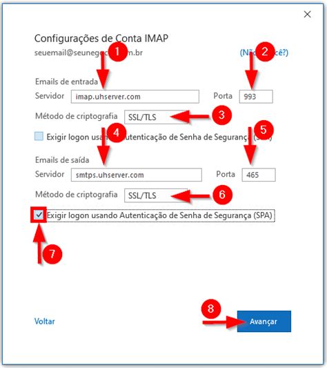 Quais Os Servidores Imap E Smtp Do E Mail Profissional Faq Uol Host