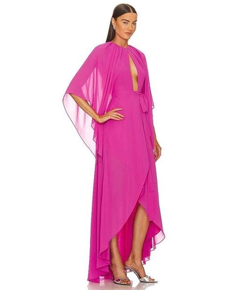 Michael Costello X Revolve Solare Gown In Pink Lyst