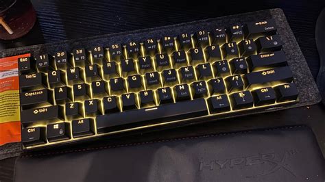 Modded RK61 Gateron Milky Yellow Pros Lubed Brown Switches Foam