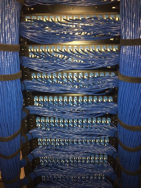 Blue Cables everywhere : cableporn