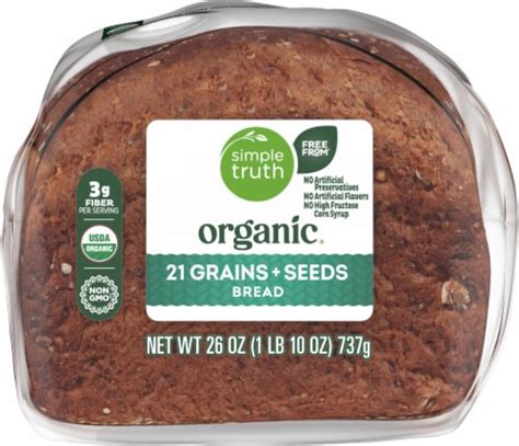 Simple Truth Organic Seeds Multigrain Bread Oz Fred Meyer