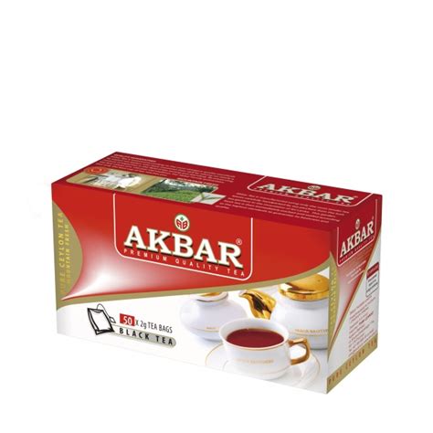 Akbar Ceylon Tea 50tbx2g 1 Op0100 Kg Akbar