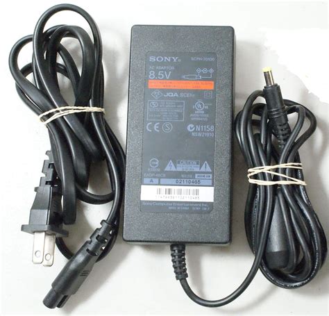 Amazon Video Game Accessories Official Sony Slim Ps Ac Adapter