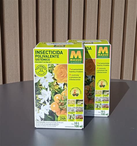 Insecticida Poliv Sistémico Massó 100 Ml Baom Garden Center