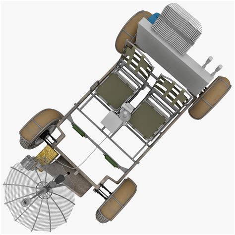 3d lunar rover