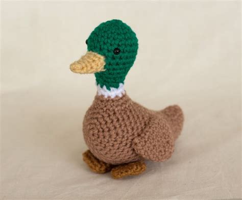 Duck Amigurumi Pattern Mallard Duck Crochet Pattern