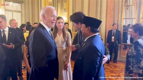 PM Kanada Justin Trudeau Perkenalkan Putrinya Kepada Prabowo Di APEC