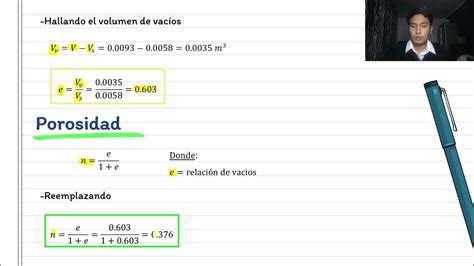 Relaciones Volumétricas Y Gravimétricas En Los Suelos Ejercicios Youtube