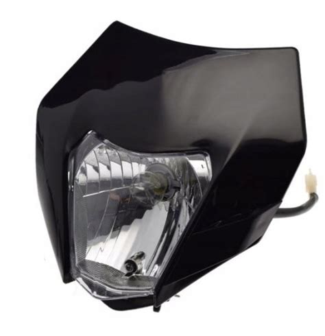 LAMPA OWIEWKA PRZÓD REFLEKTOR ENDURO CROSS CZARNA AW2362 za 89 99 zł z