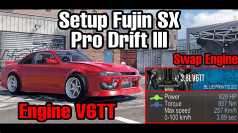 Setup Fujin Sx Silvia S Engine V Tt Carx Drift Racing Youtube