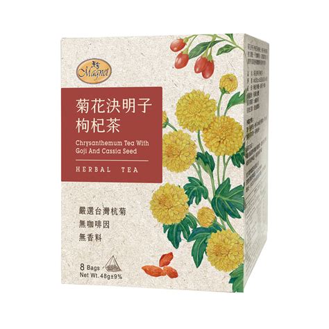 【曼寧】菊花決明子枸杞茶6g8入盒 Pchome 24h購物