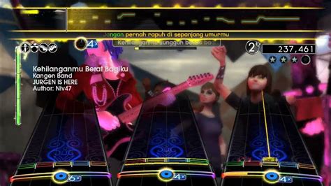 Kangen Band Kehilanganmu Berat Bagiku Rock Band Clone Hero Preview Youtube