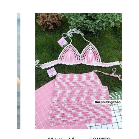 THANH LÝ BIKINI LEN MÓC HỒNG MÓN Shopee Việt Nam