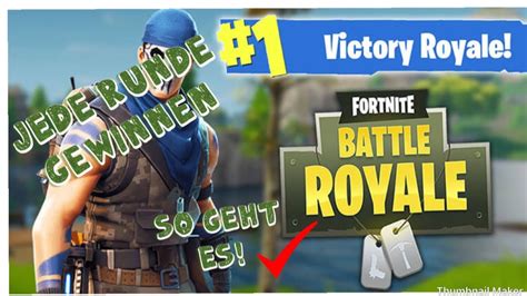 So könnt ihr JEDE TEAM Runde GEWINNEN Fortnite Battle Royale YouTube