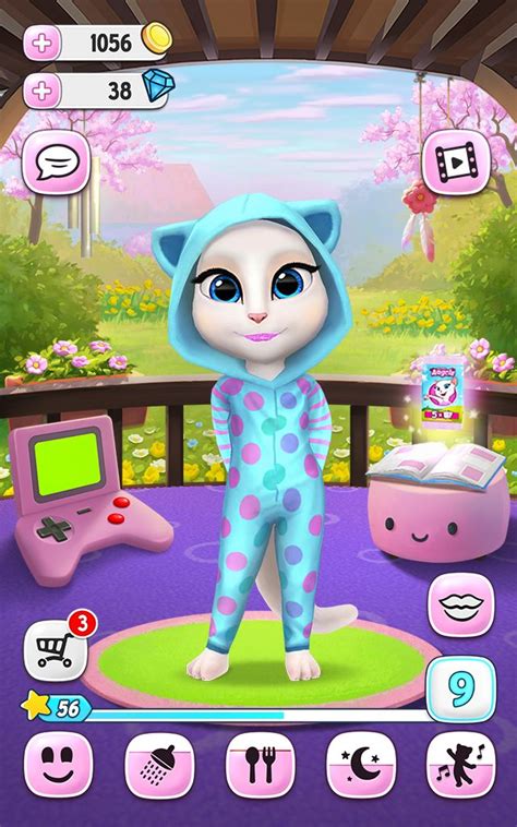 Outfit7 - My Talking Angela | Mini games, App, Talking tom