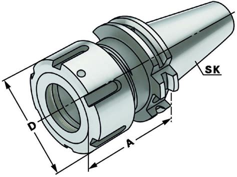 Spannzangen Spannfutter OZ SK 50 DIN 69871 Form AD B G6 3 Bei 1