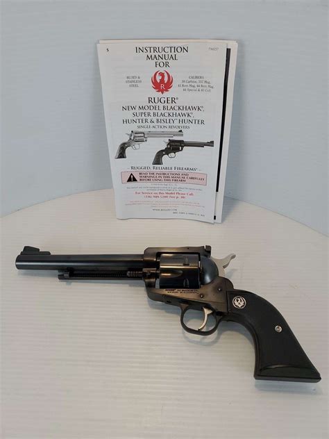 357 Magnum Revolver Ruger Blackhawk