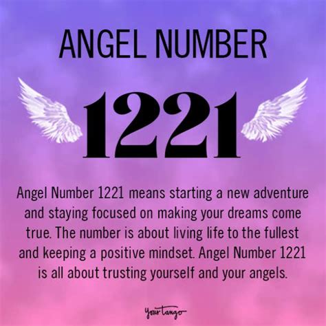 Angel Number 1221 Meaning And Symbolism In Numerology Yourtango