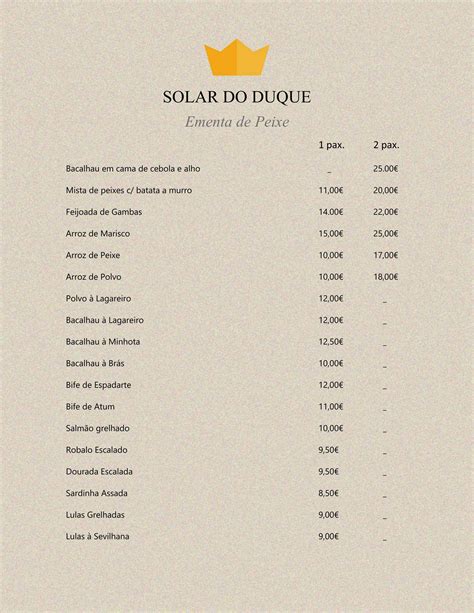 Solar Do Duque Chiado Zomato Portugal