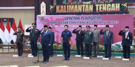 Dipimpin Wagub Edy Pratowo Pemprov Kalteng Gelar Upacara Peringatan