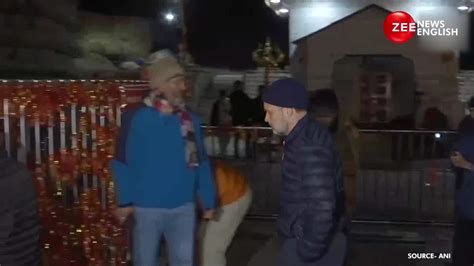 Rahul Gandhi Prays At The Kedarnath Temple In Uttarakhand Zee News