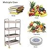 Swadhin Stainless Steel Perforated Folding 4 Tier Fruits Vegetable