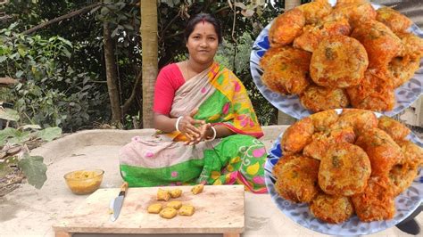 Testy Snacks Recipe সুজি ও আলু দিয়ে এক অসাধারণ মুচমুচে মুখোরোচক