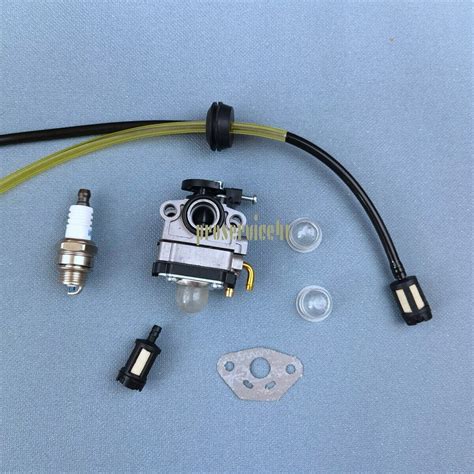 Carburetor And Spark Plug For Maruyama Bet230 String Trimmer Carb Fuel Line Kit Ebay