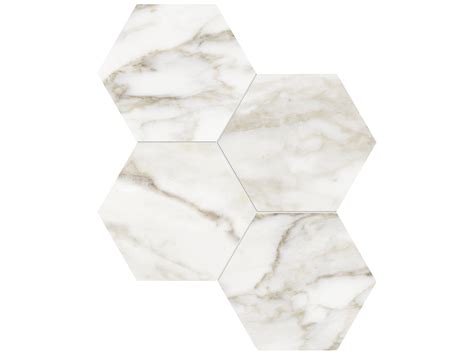 La Marca Calacatta Paonazzo Polished Matte Mosaic Tile Shoppe