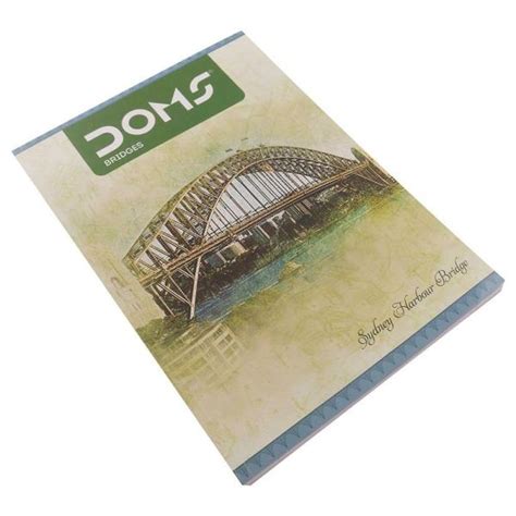 Doms Bridges Series Single Line Notebook 228 Pgs Jiomart