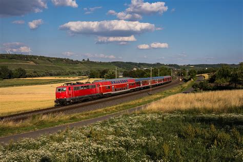 111 213 Winterhausen Ersatzverkehr Auf Dem RE80 111 213 V Flickr