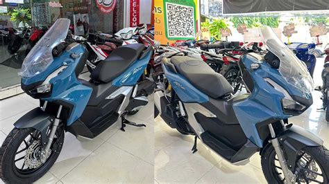 New Honda ADV160 เปดตวสใหมลาสด สนำเงน Pearl Bosporus Blue