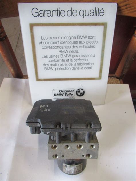 bloc ABS groupe hydraulique de bmw M3 e46 MK20 référence